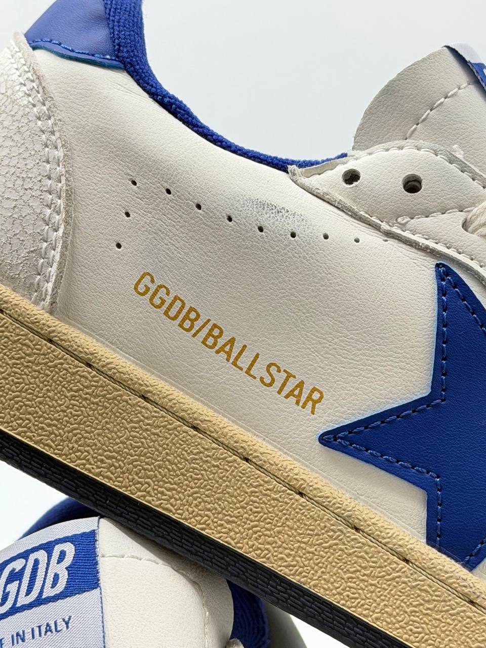 Golden Goose Ball Star  | Blanco-Azul |