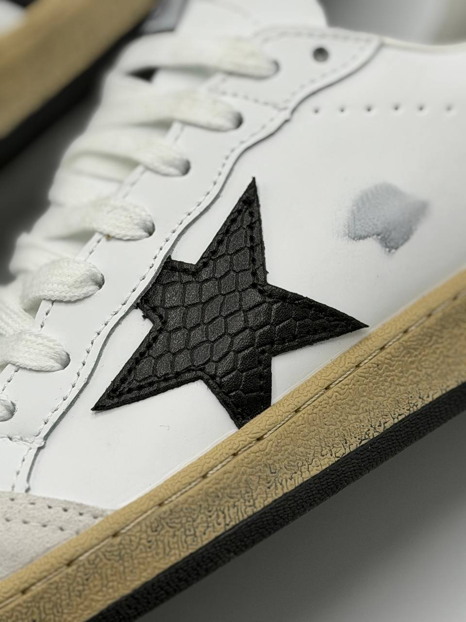 Golden Goose Ball Star | Blanco-Negro |