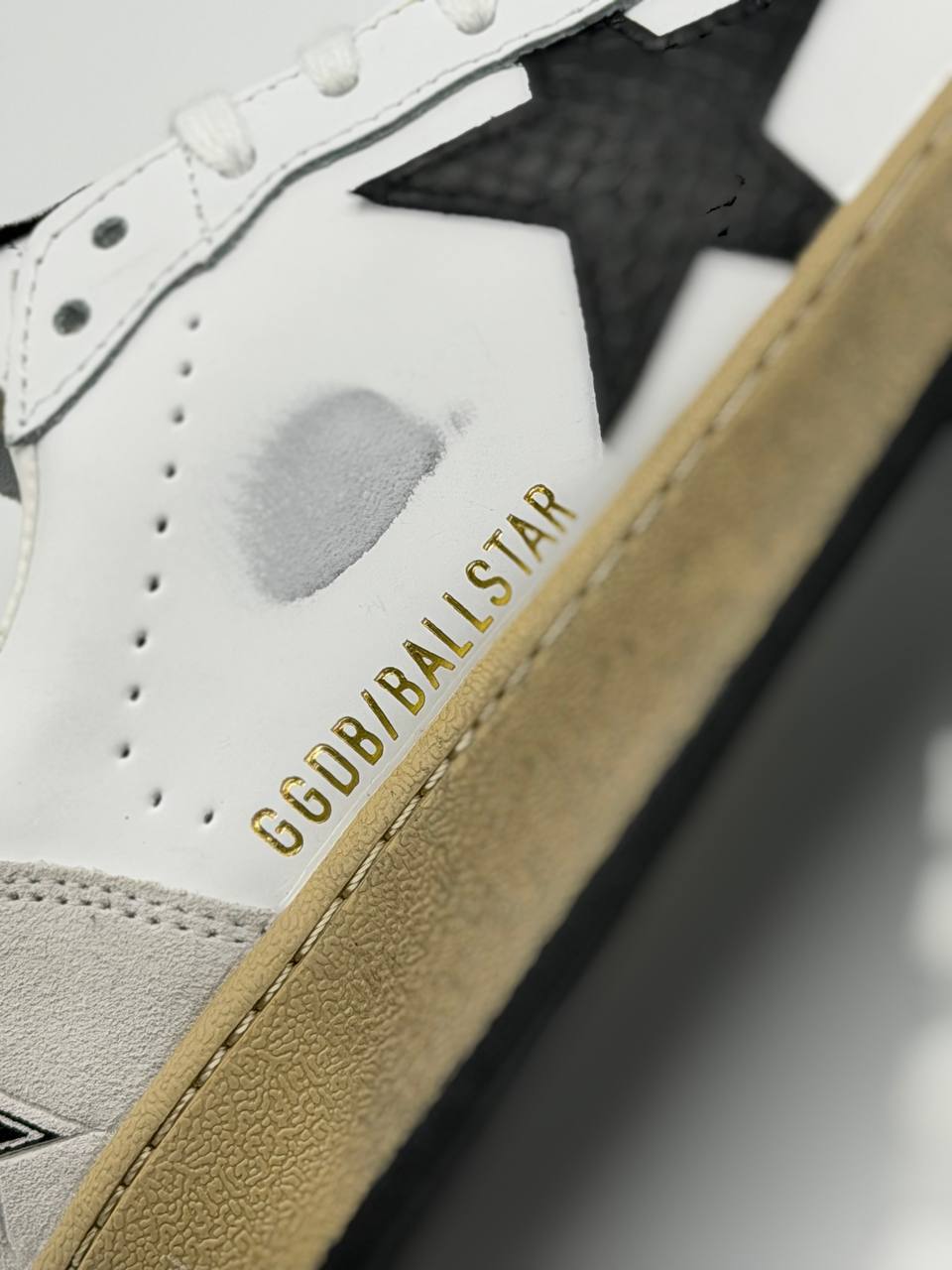Golden Goose Ball Star | Blanco-Negro |