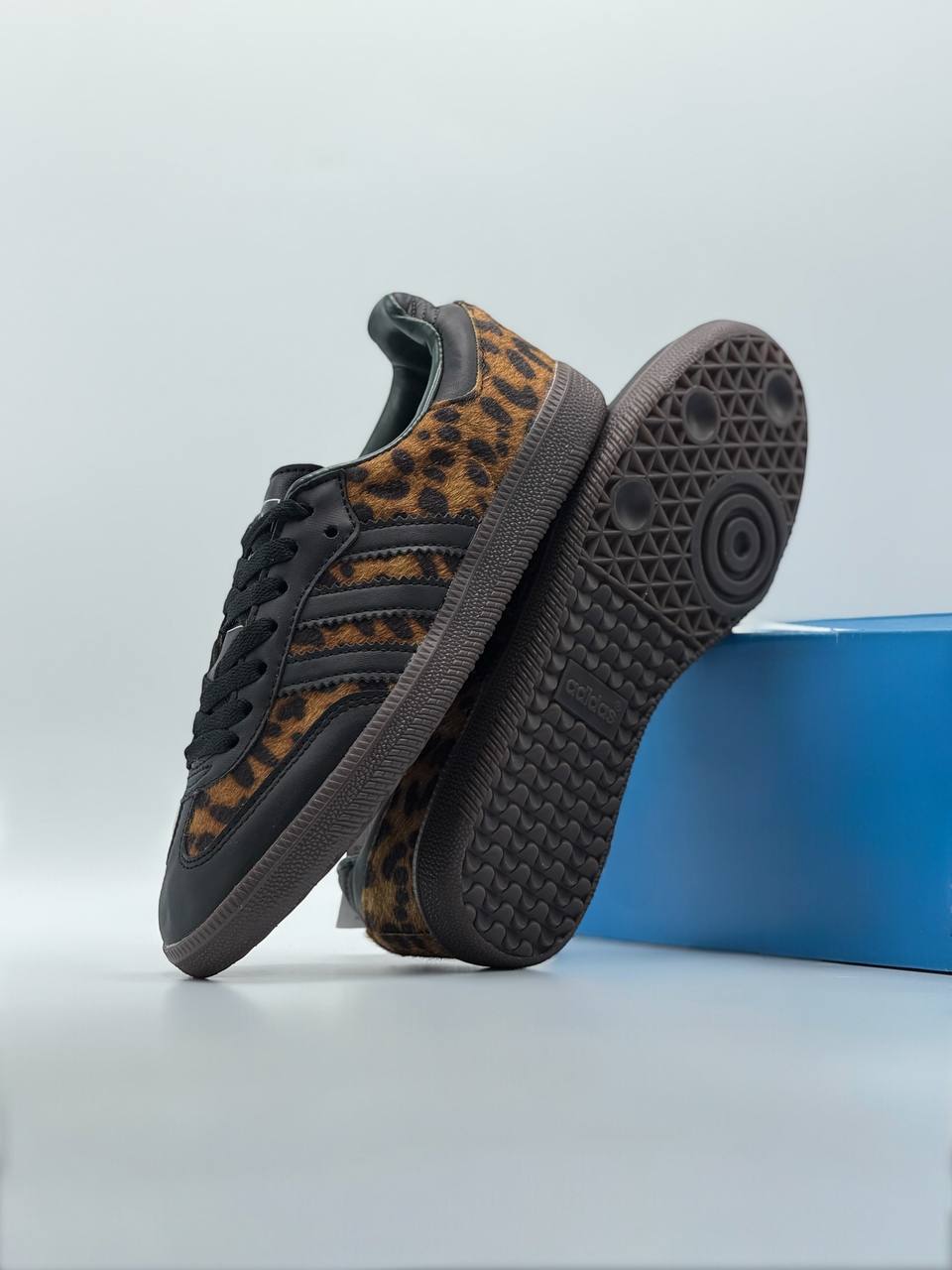 Adidas Samba OG “Black Green Leopard”  | Marron-Negro |