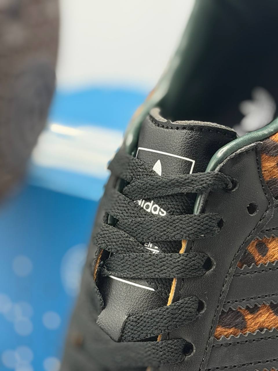 Adidas Samba OG “Black Green Leopard”  | Marron-Negro |