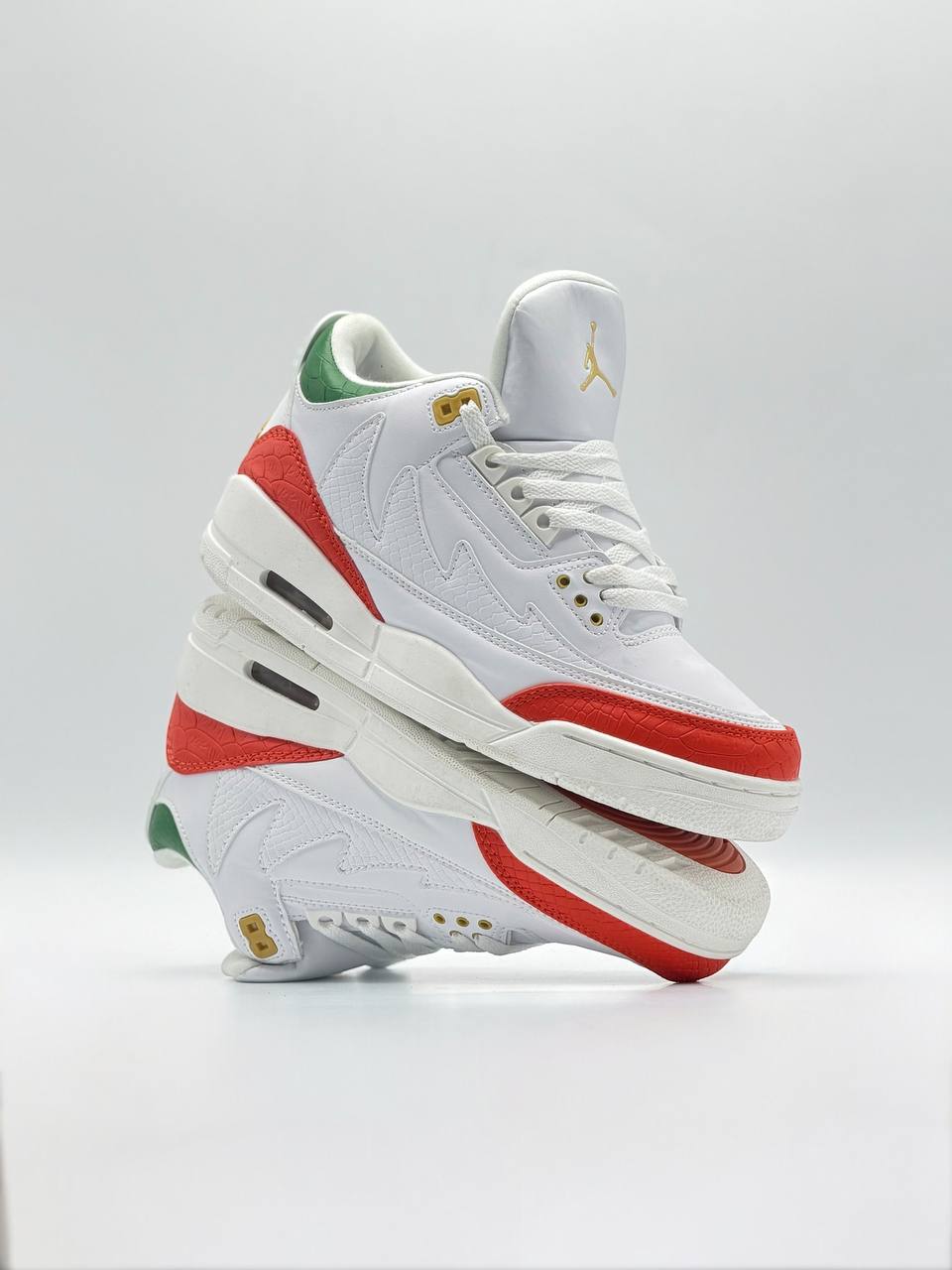 Nike Air Jordan 3 Retro "El Vuelo"  | Blanco-Verde-Naranja