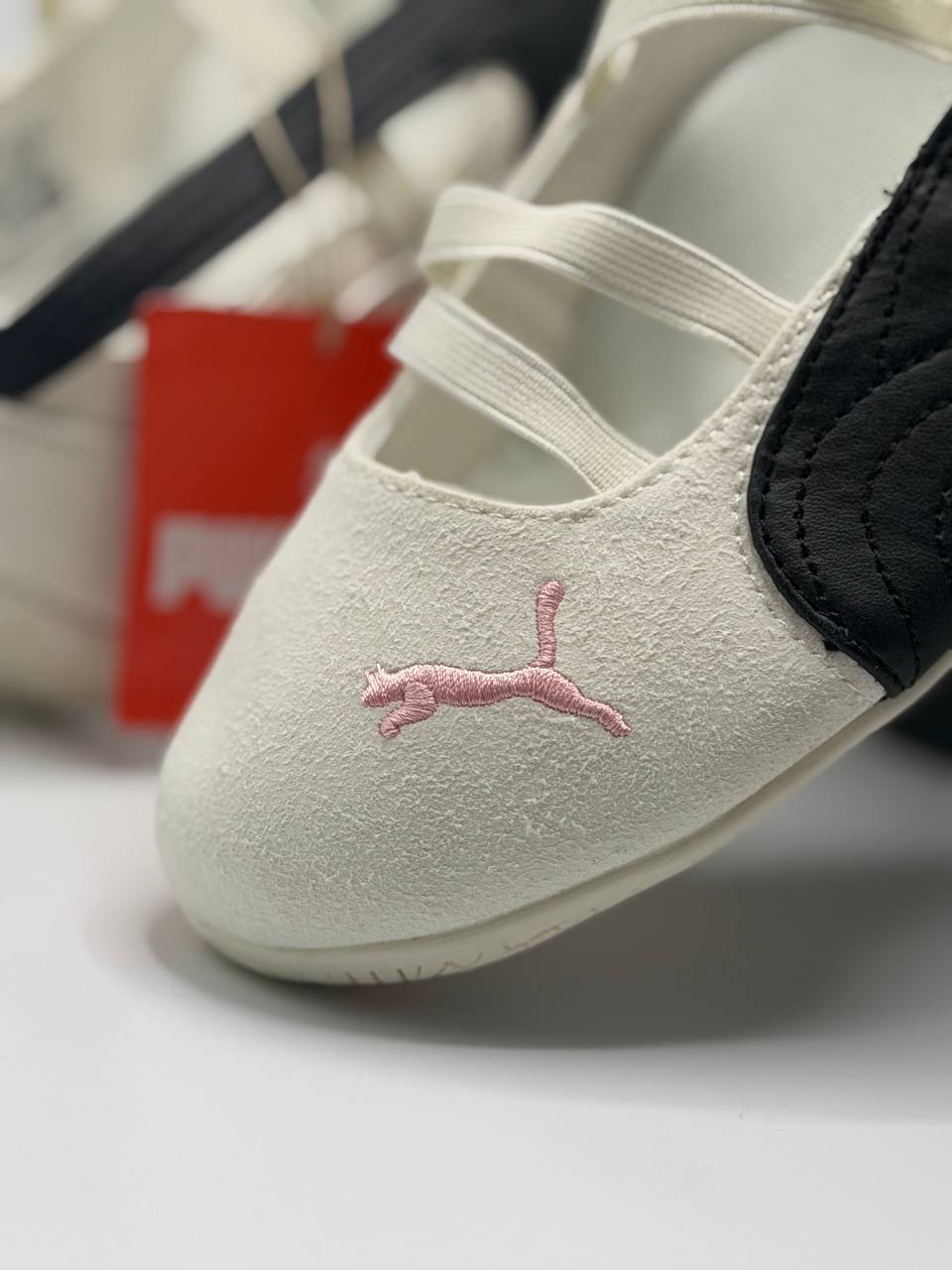 Puma Speedcat x Rosé Women's Ballet SD | Blanco-Negro