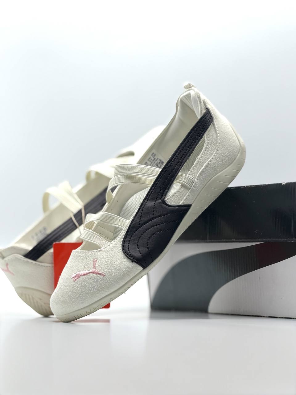 Puma Speedcat x Rosé Women's Ballet SD | Blanco-Negro