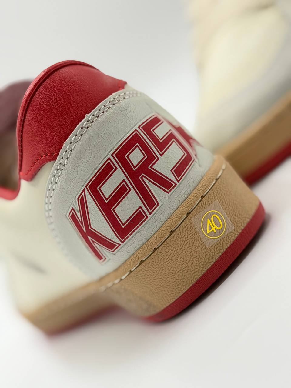 Golden Goose Ball Star | Blanco-Rojo