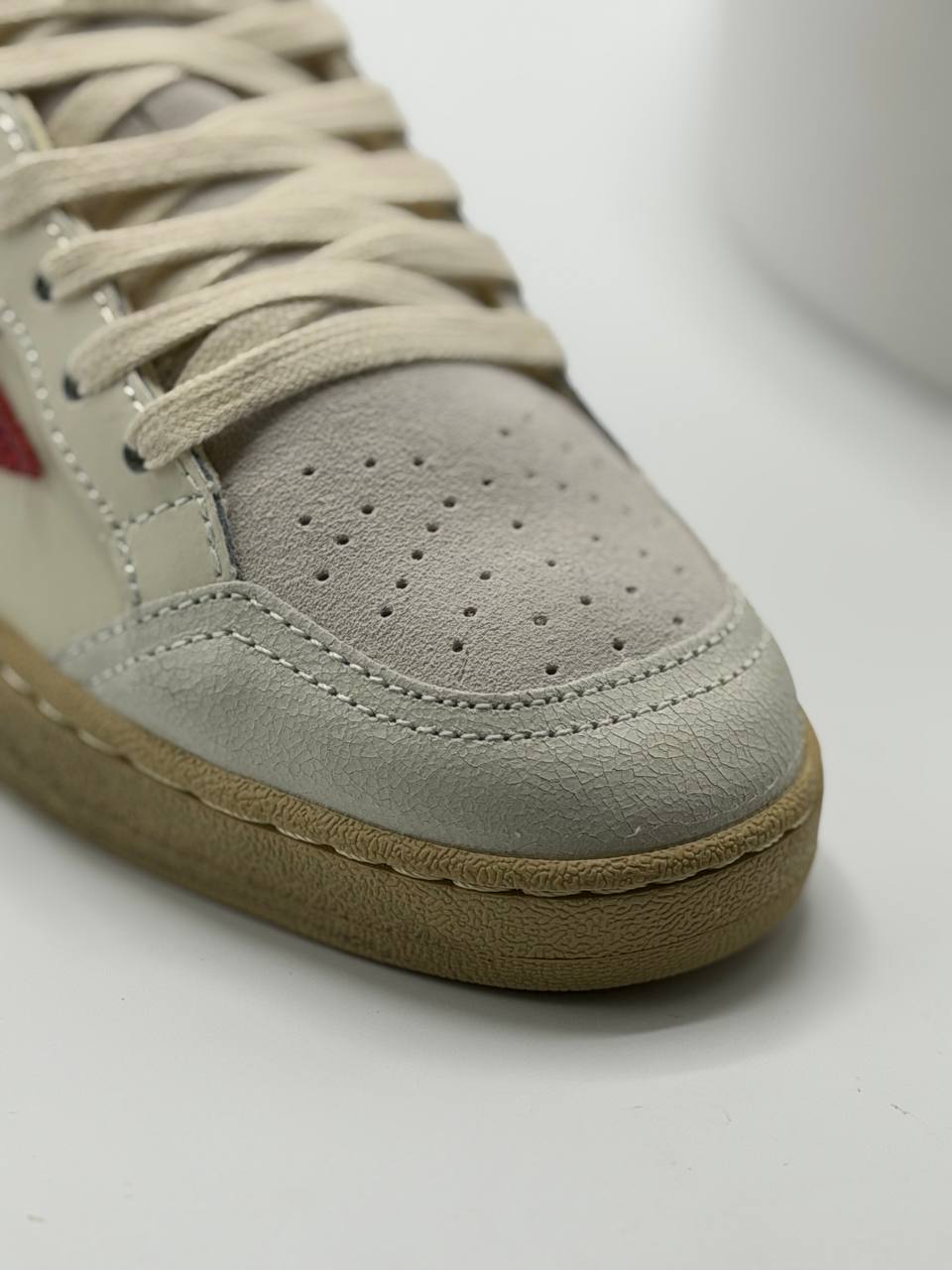 Golden Goose Ball Star | Blanco-Rojo