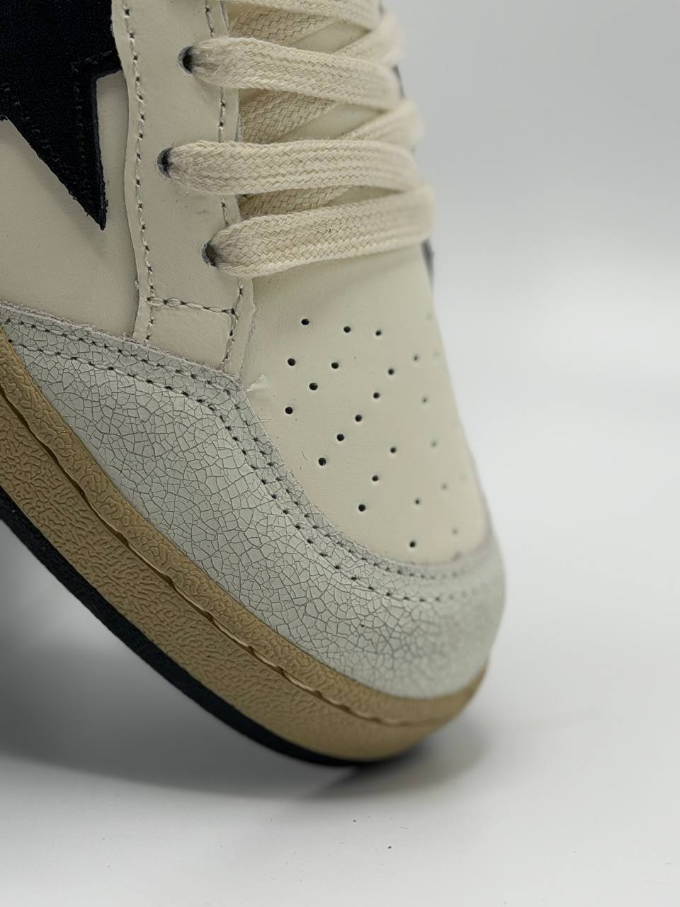Golden Goose Ball Star | Blanco-Negro