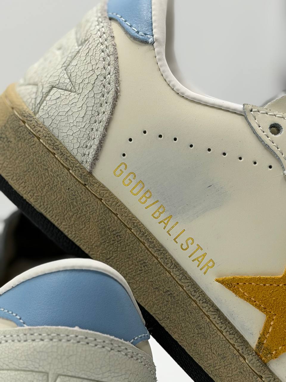 Golden Goose Ball Star "Golden Star" | Blanco-Dorado