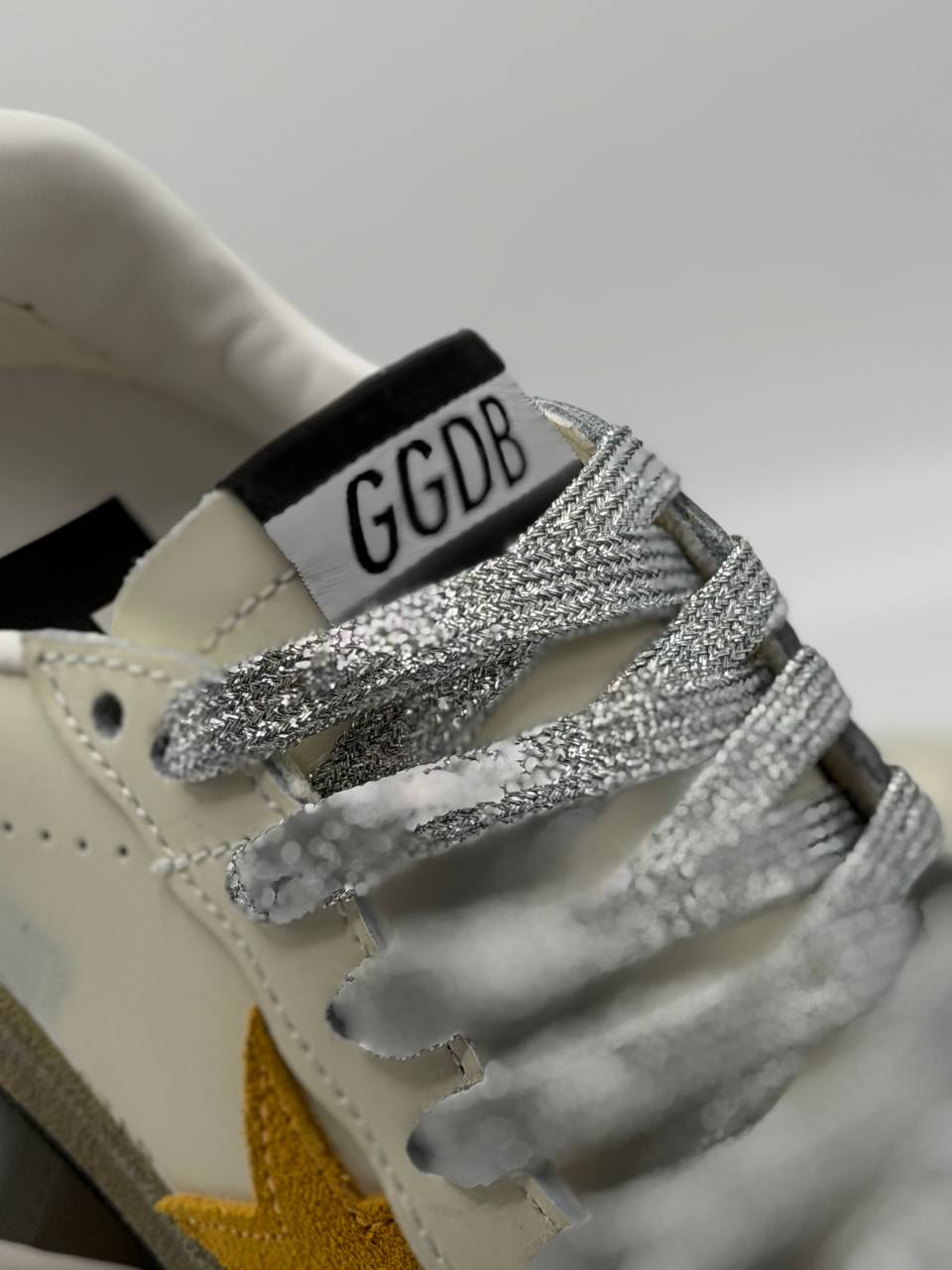 Golden Goose Ball Star "Golden Star" | Blanco-Dorado