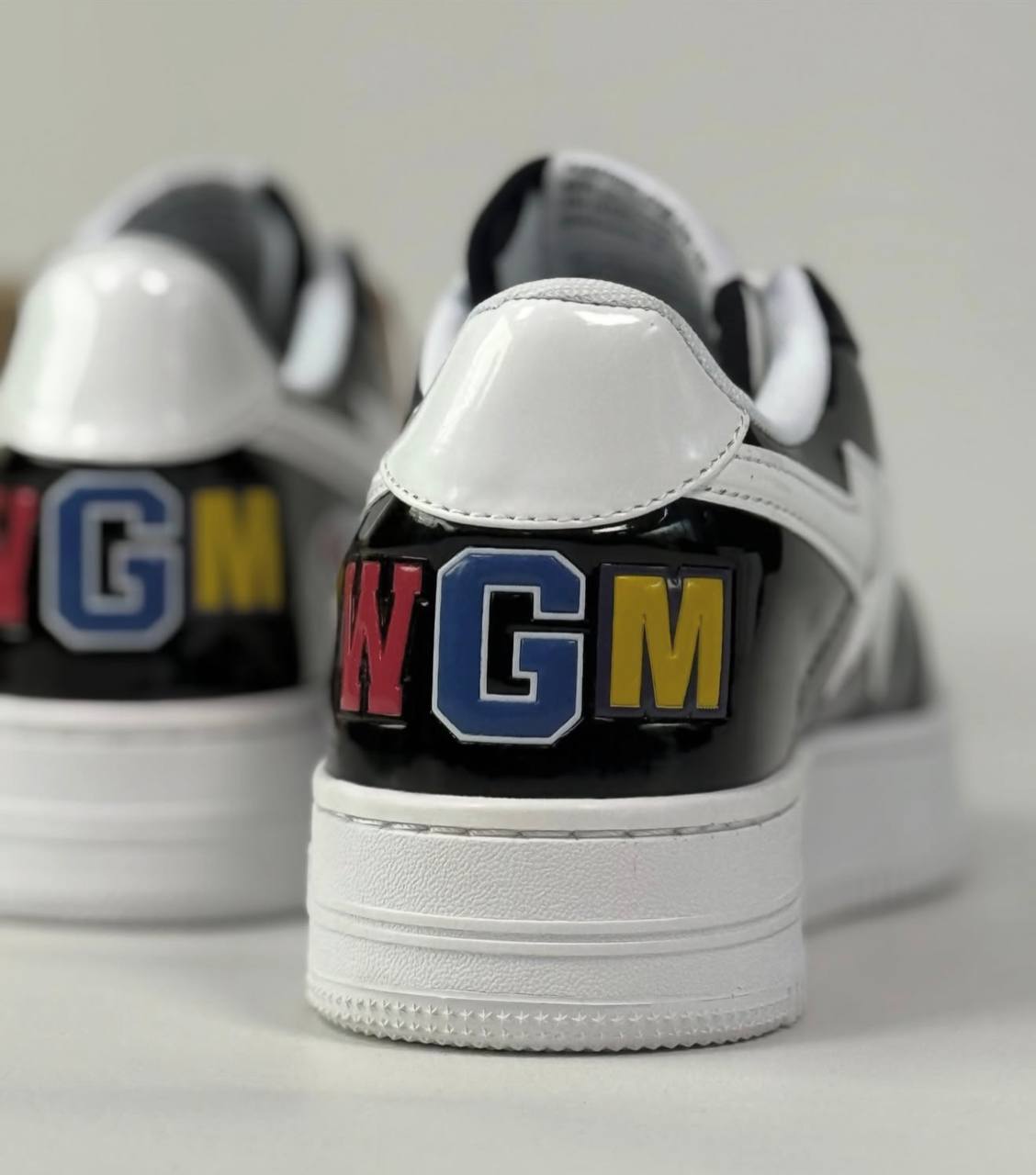 Bape Sta Low “Shark” | Blanco-Negro