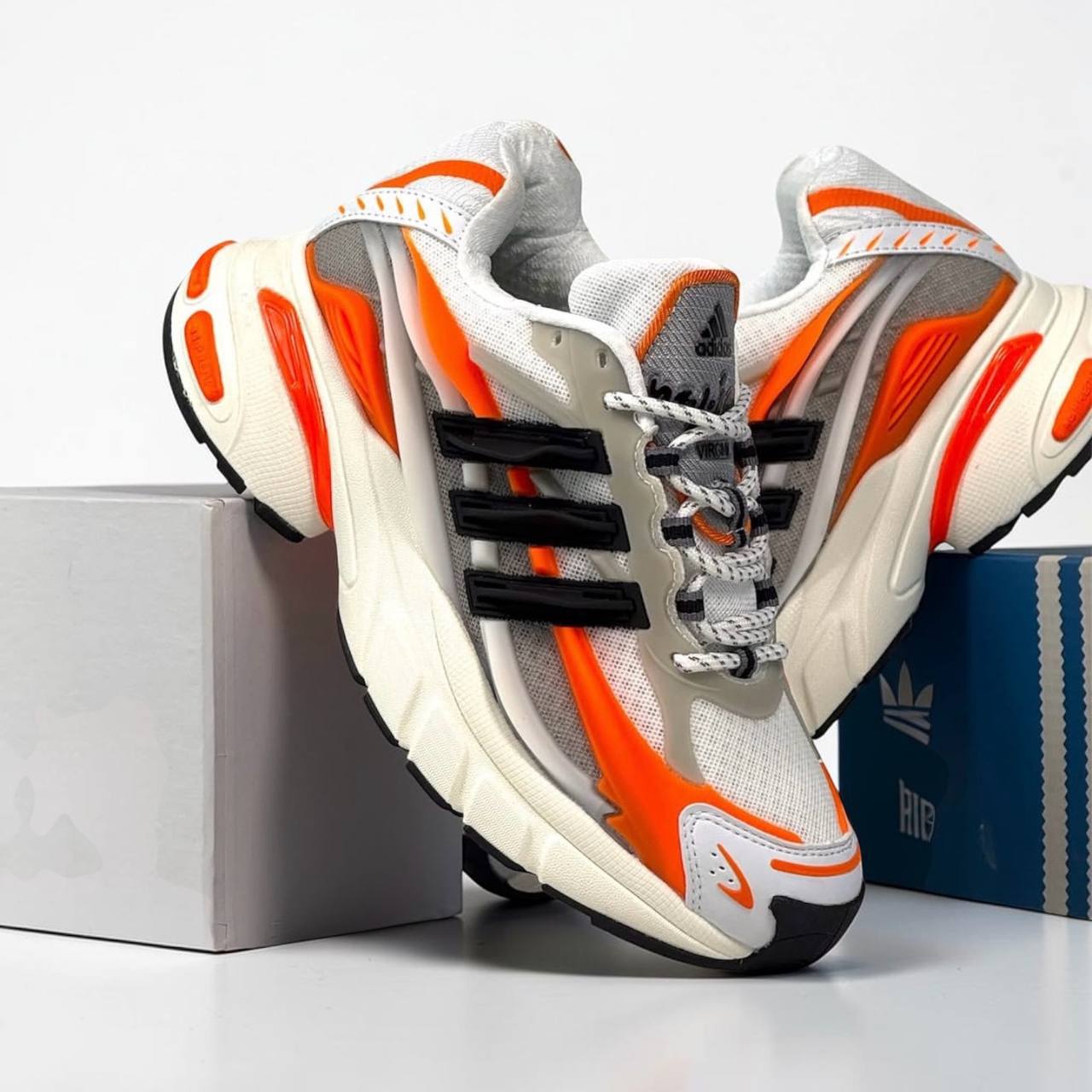 Adidas Adistar Jellyfish Pharrell Williams | Blanco-Naranja