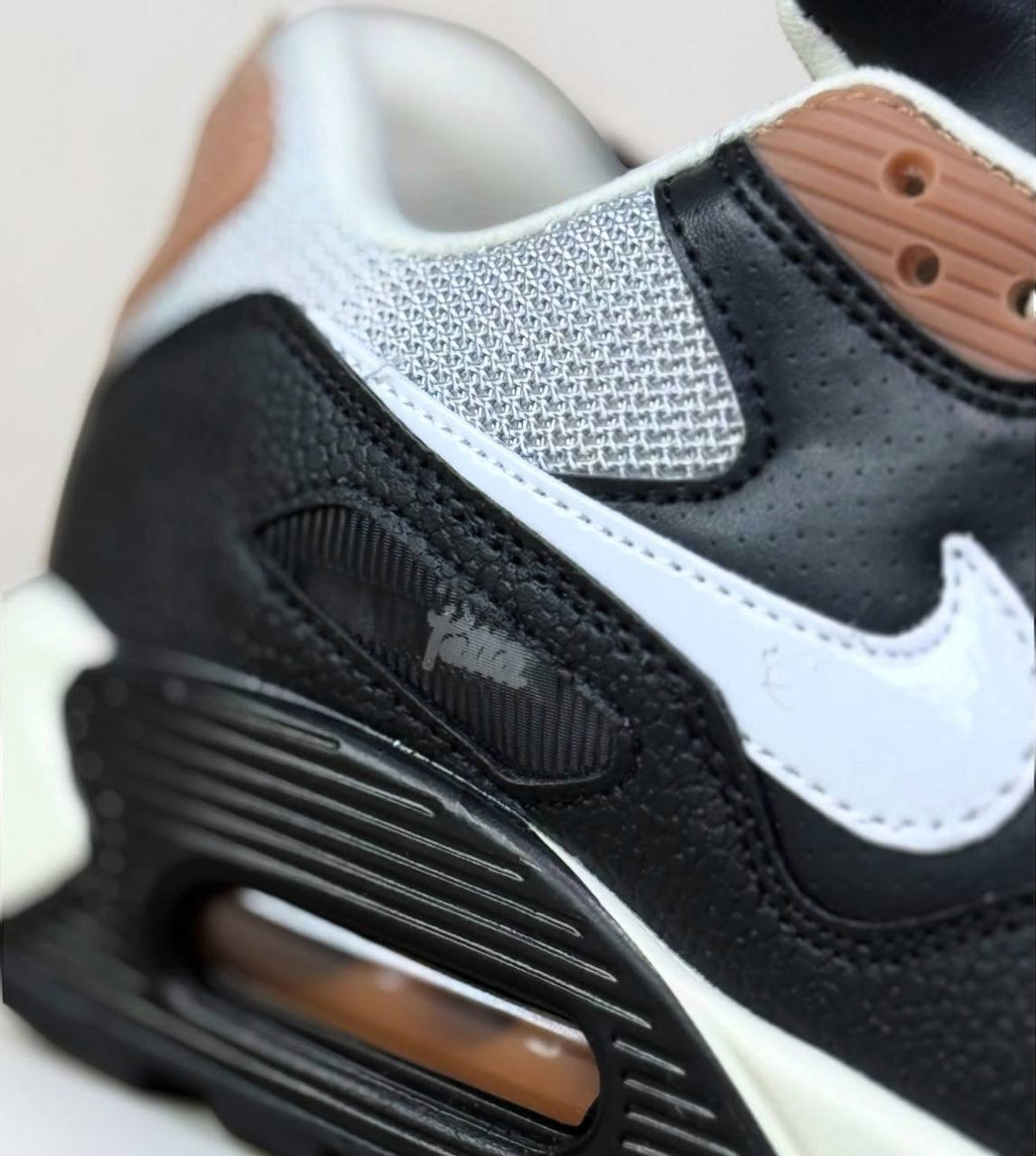 Nike Air Max 90 SP Waves x Patta "Black/Particle Grey" | Negro-Gris-Marron