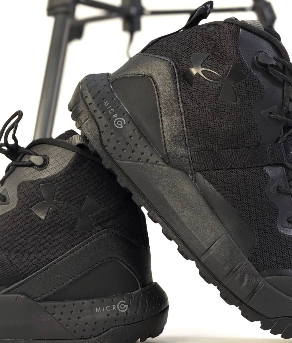 Under Armour Micro G Valsetz Mid Tactical Boots | Negro