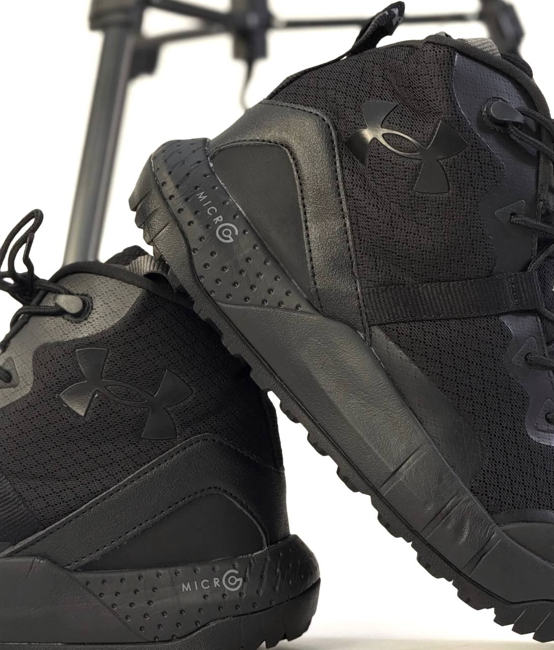 Under Armour Micro G Valsetz Mid Tactical Boots | Negro