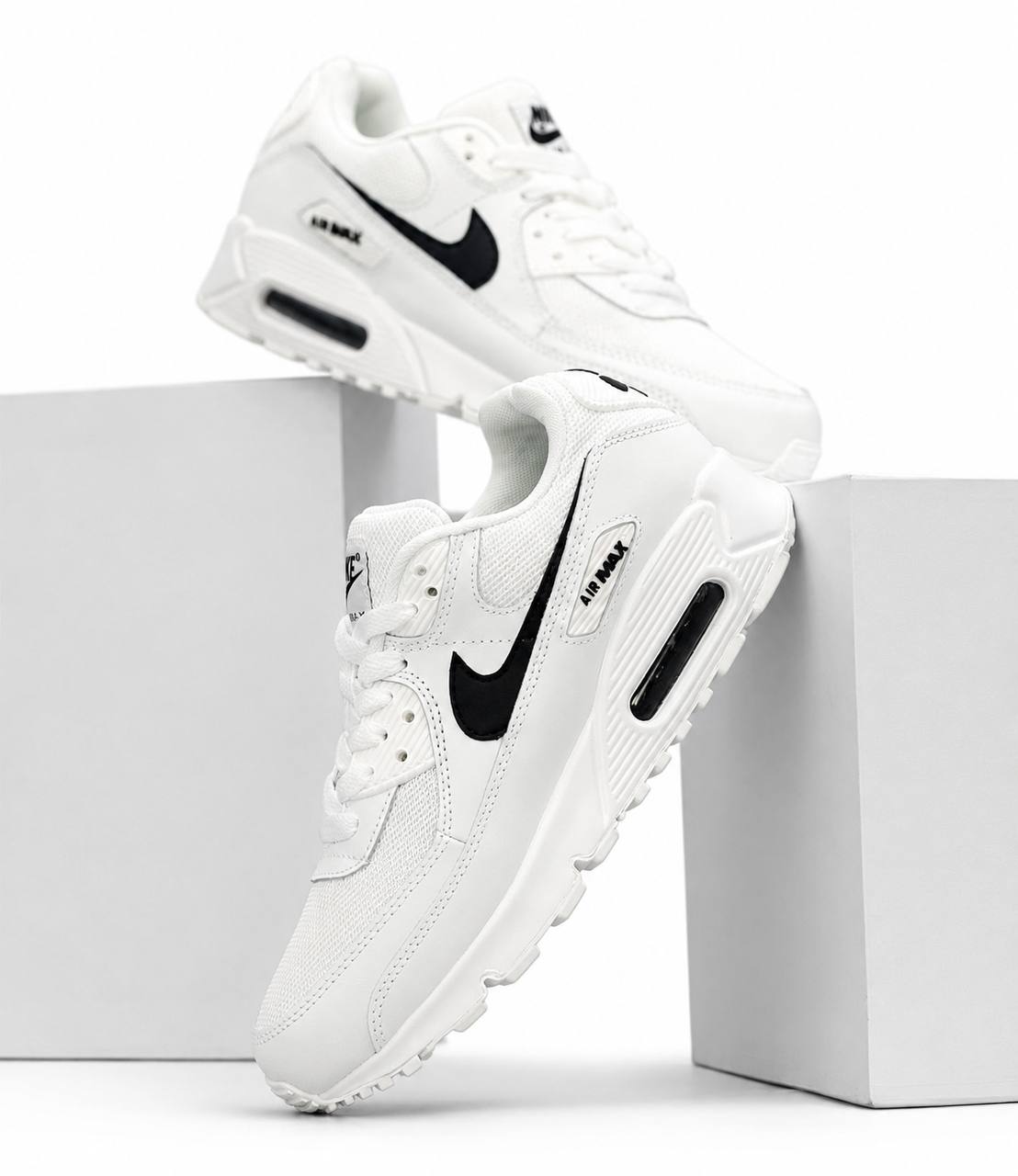 Nike Air Max 90 | Blanco-Negro