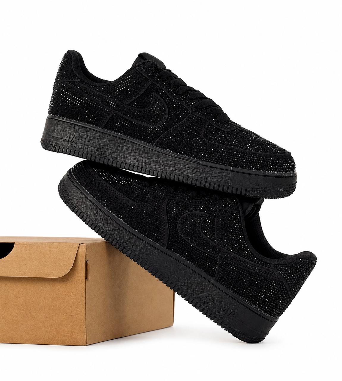 Nike Air Force 1 Swarovski | Negro