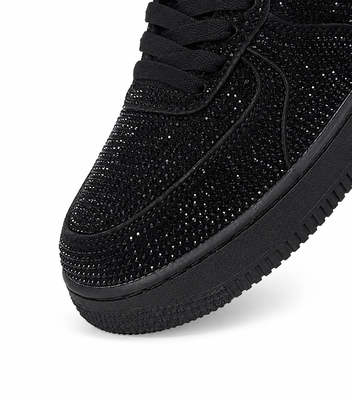Nike Air Force 1 Swarovski | Negro