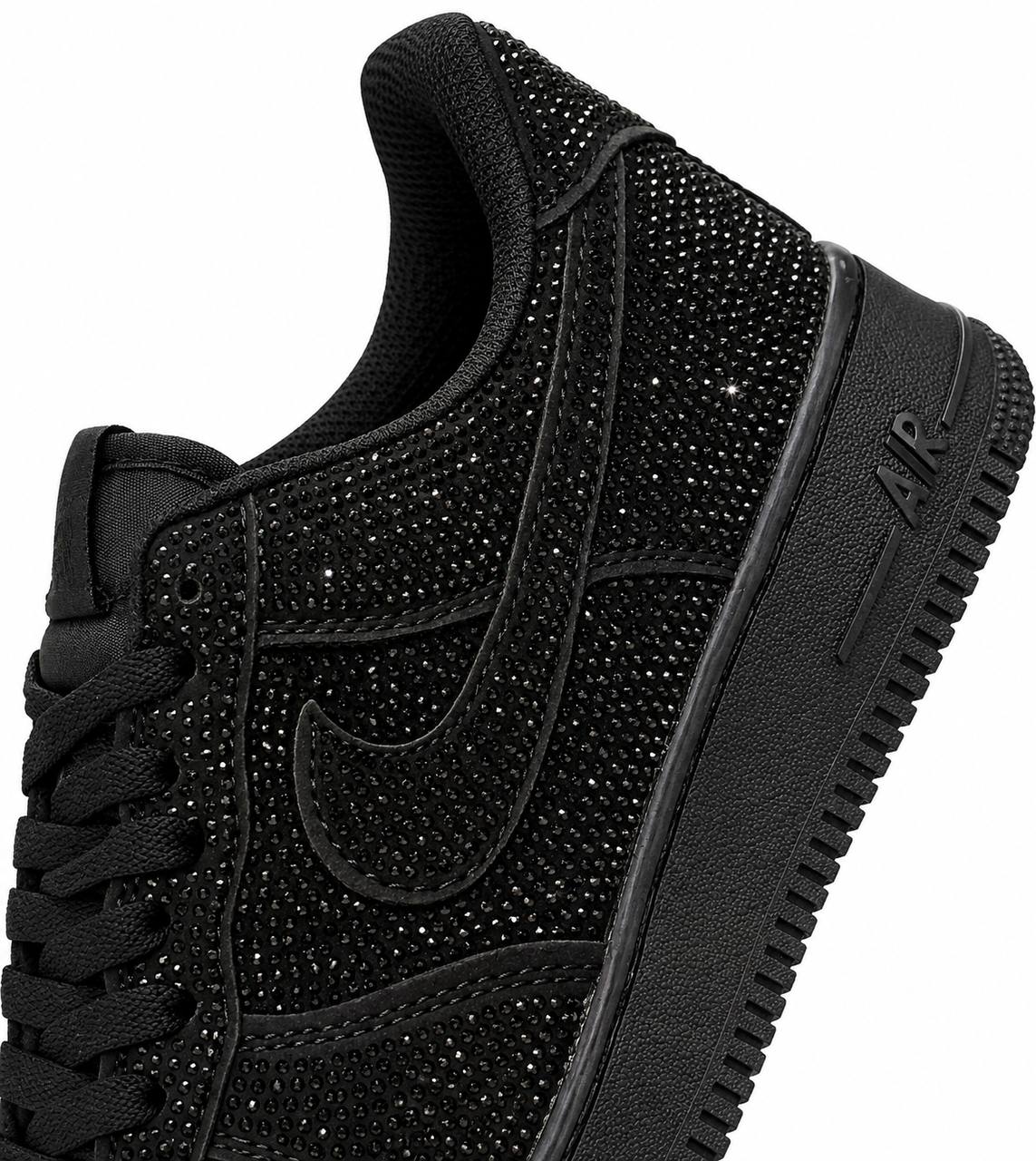 Nike Air Force 1 Swarovski | Negro