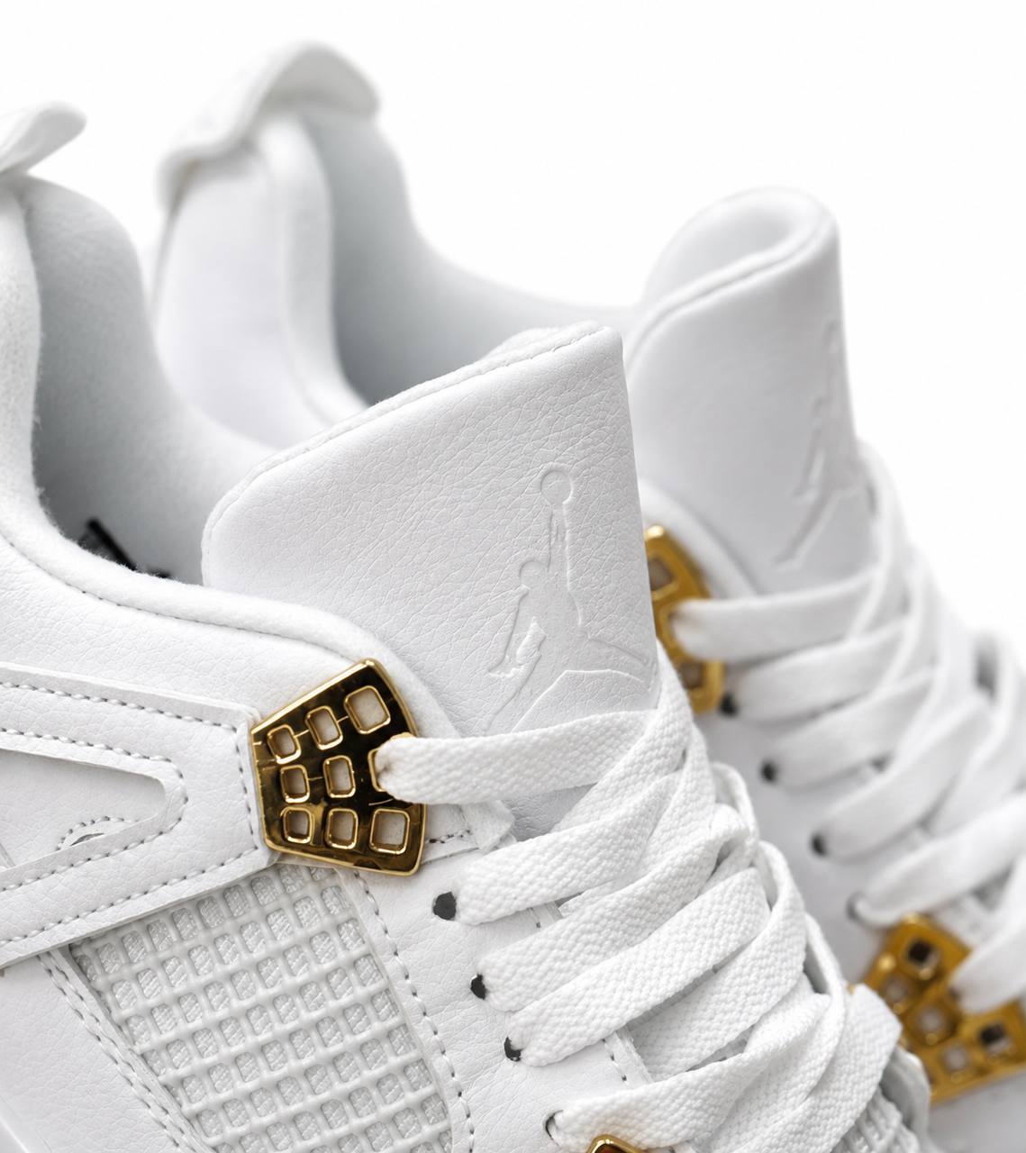 Air Jordan 4 Retro "Metallic Gold" | Blanco-Dorado