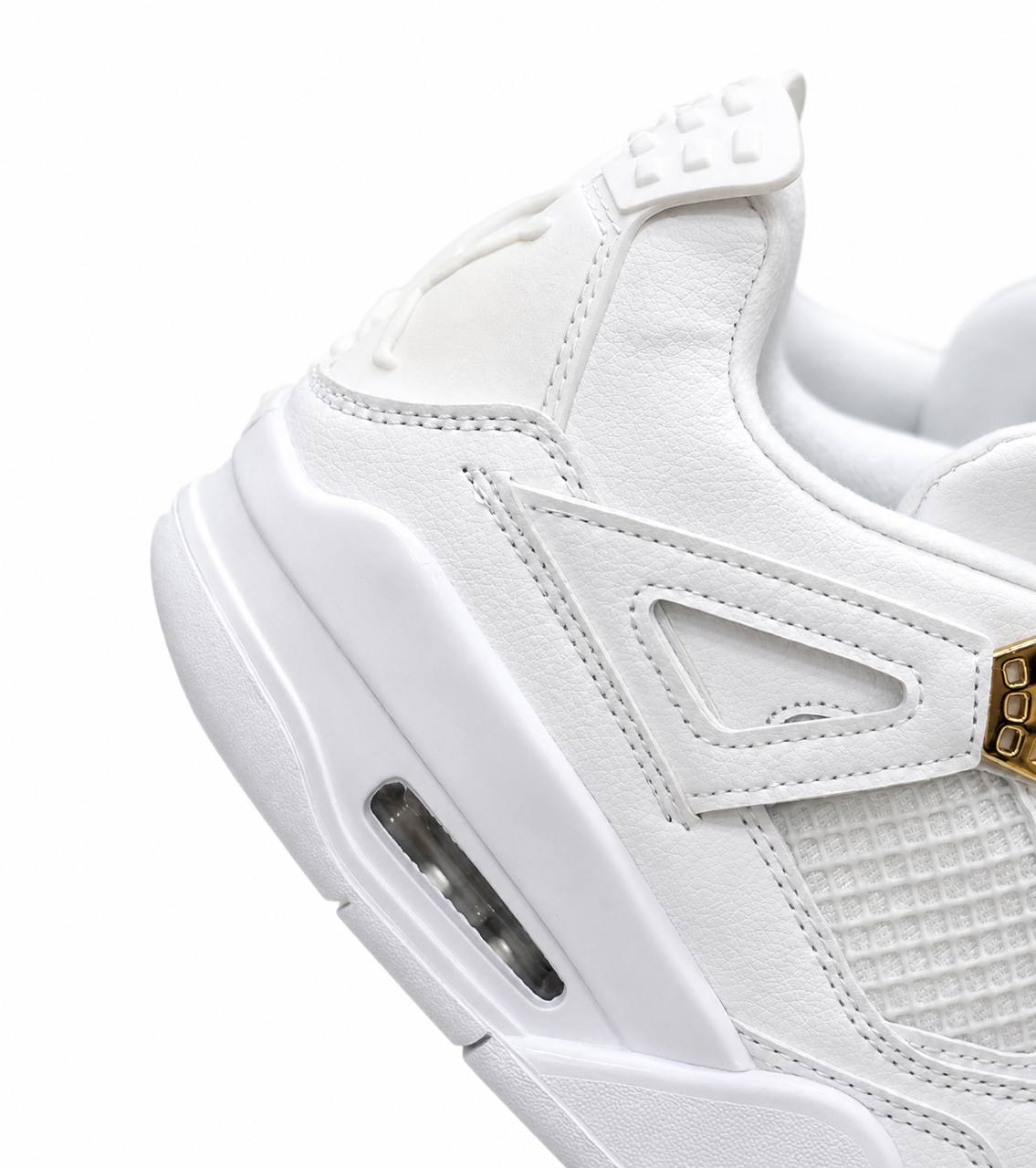 Air Jordan 4 Retro "Metallic Gold" | Blanco-Dorado