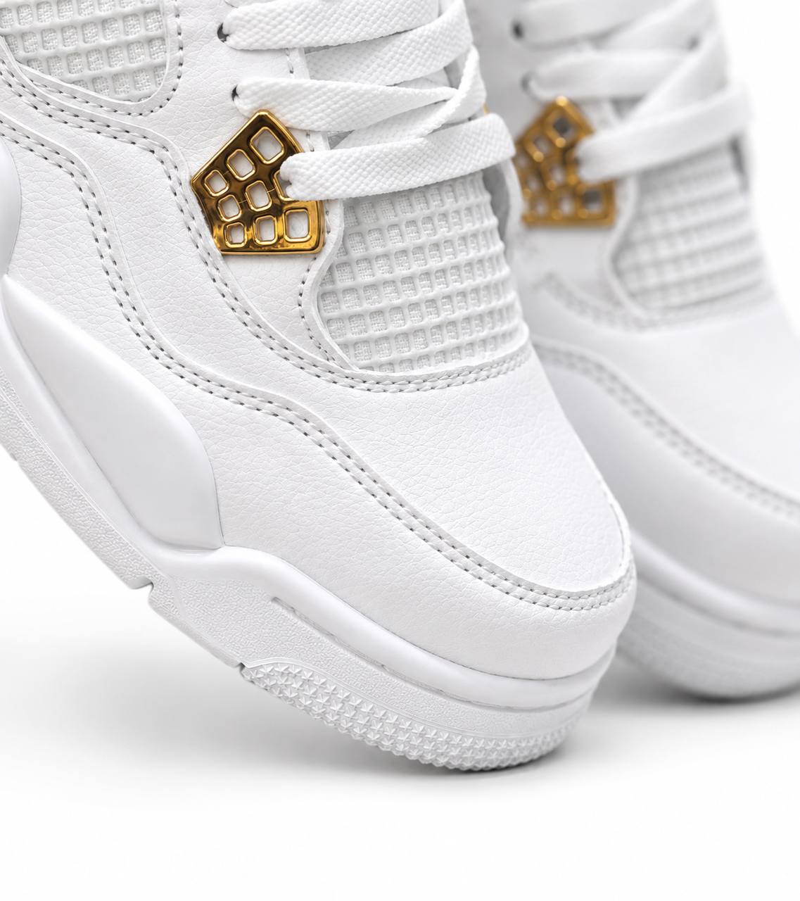 Air Jordan 4 Retro "Metallic Gold" | Blanco-Dorado
