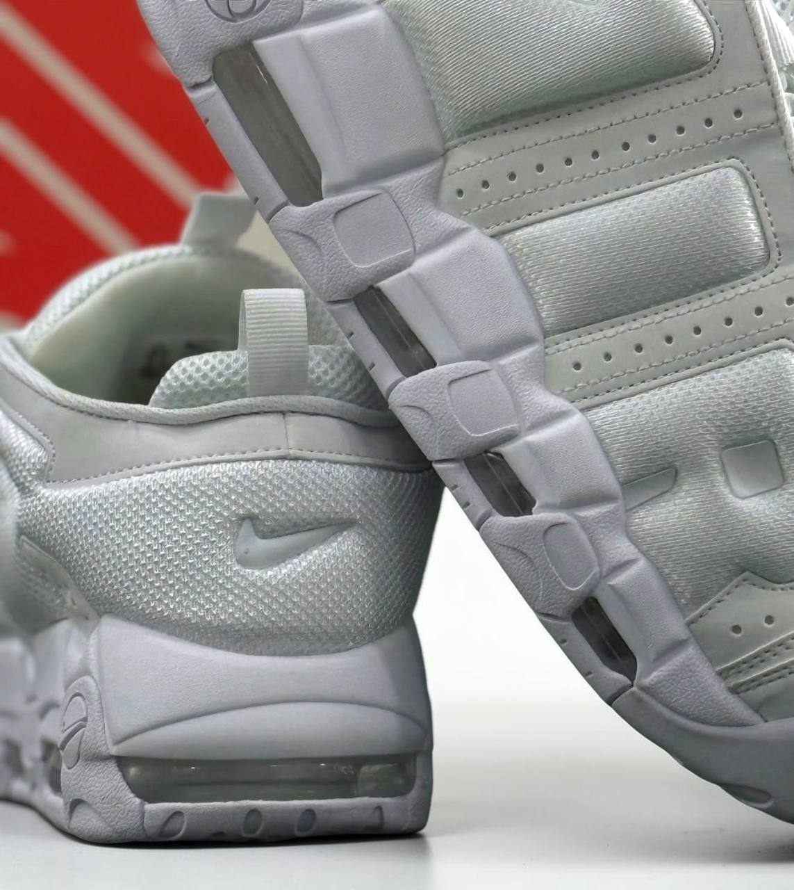 Nike Air More Uptempo Low | Blanco