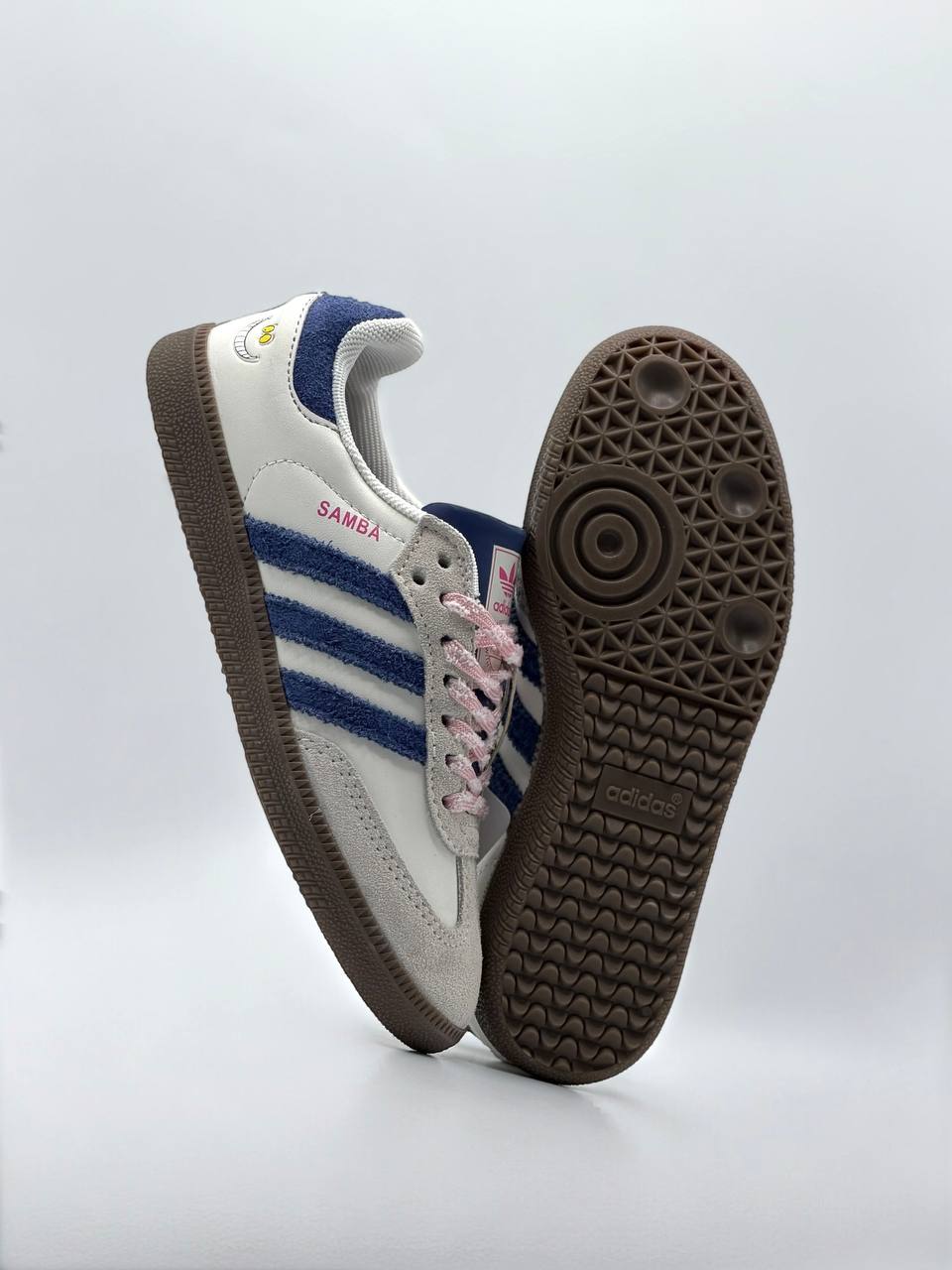 Adidas Originals x Disney Samba OG "Cheshire Cat" | Blanco-Azul