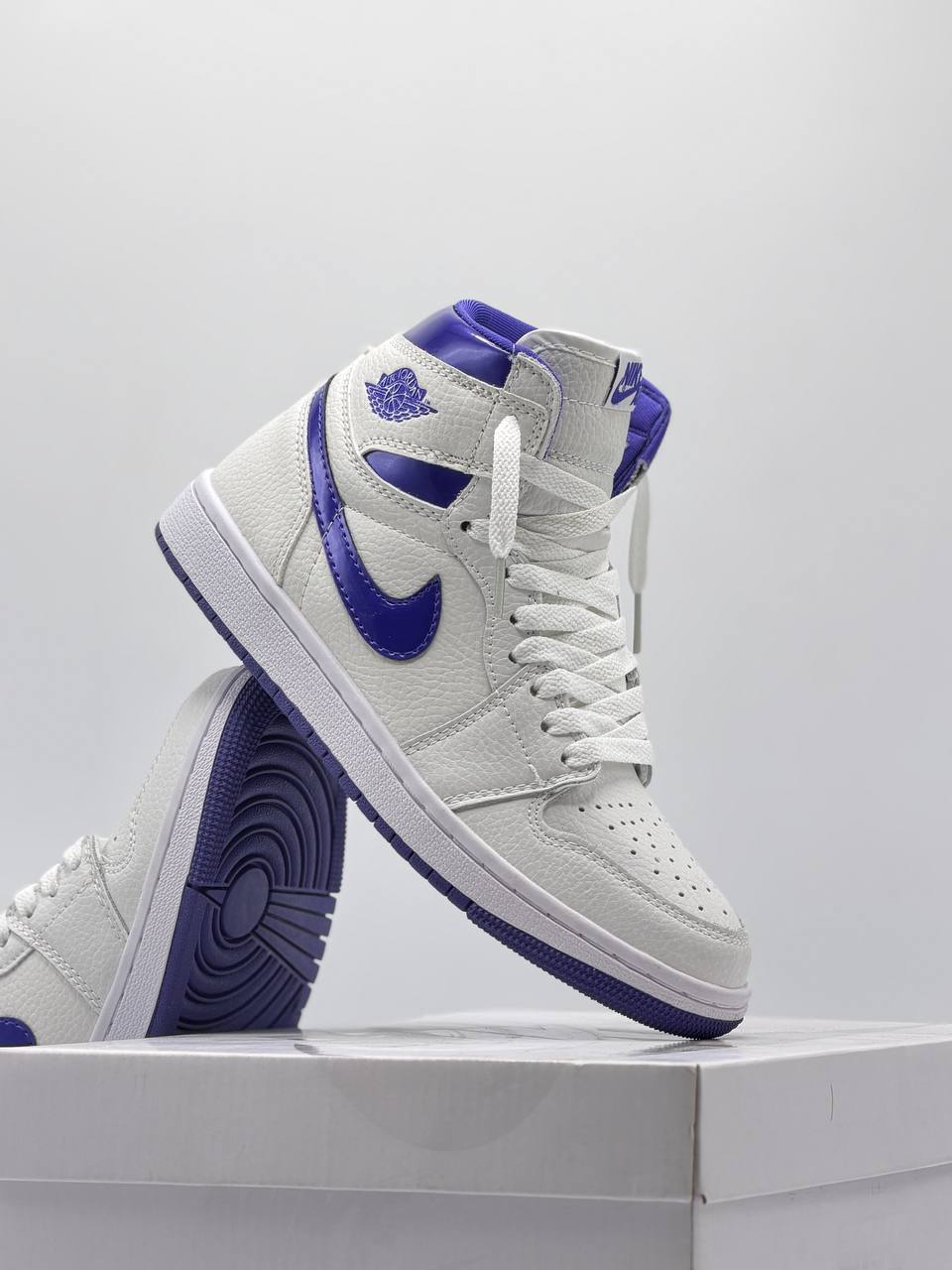 Nike Air Jordan 1 Retro High OG 'Court Purple' | Blanco-Purpura