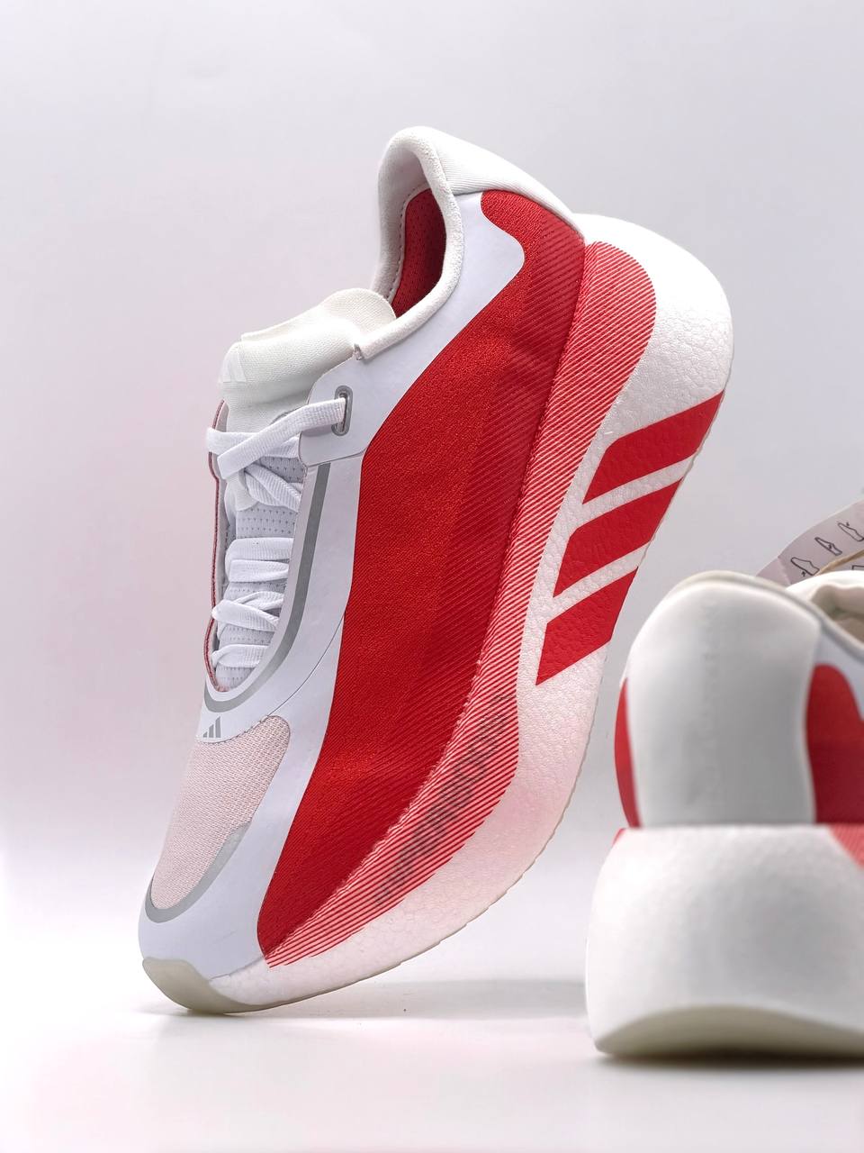 Adidas Hyperboost Edge | Blanco-Rojo