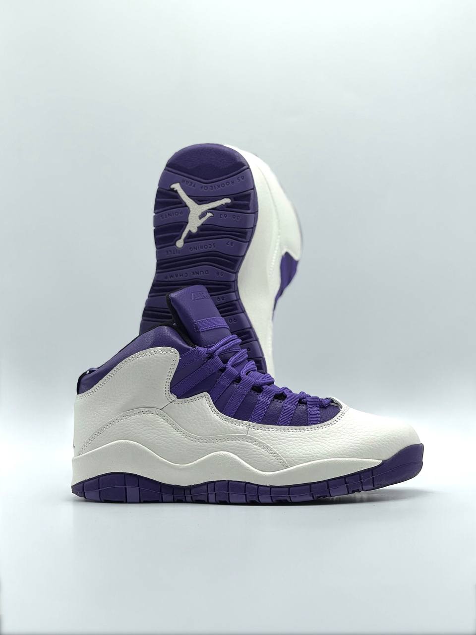 Nike Air Jordan 10 Retro “Hydrangeas” | Blanco-Purpura