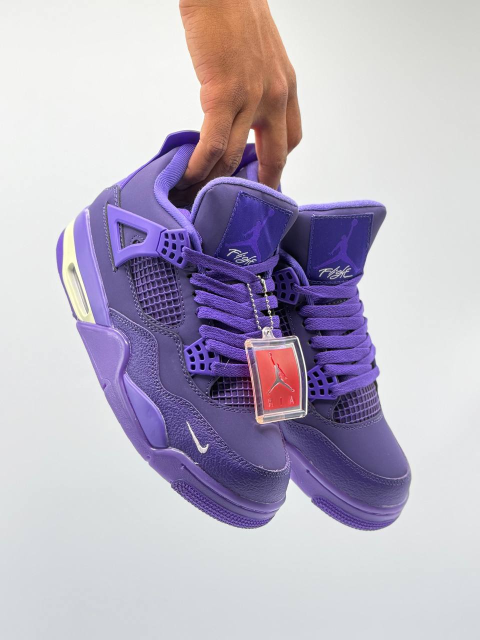 Air Jordan 4 “Purple” x Nigel Sylvester | Purpura
