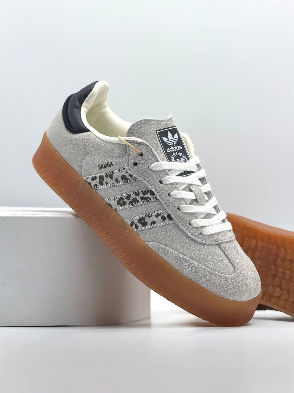 Adidas Samba 2.0 Leopard | Gris