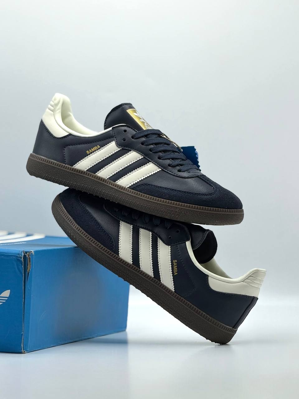 Adidas Samba OG Night Navy Gum | Azul