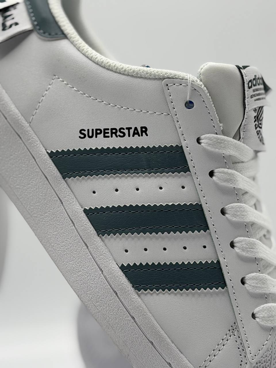 Adidas Superstar | Blanco-Verde
