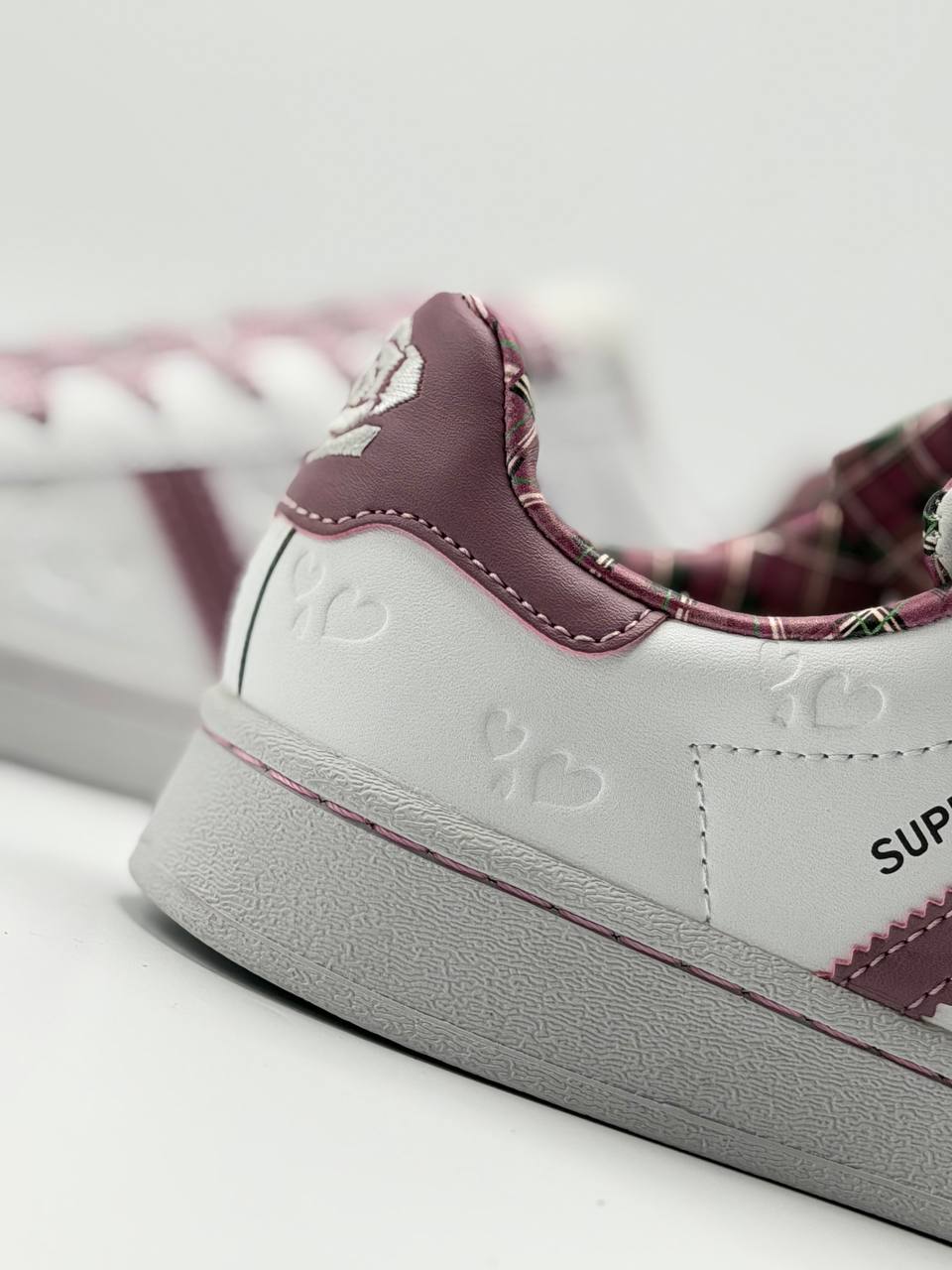 Adidas Superstar "Valentine`s Day" | Blanco-Rosa