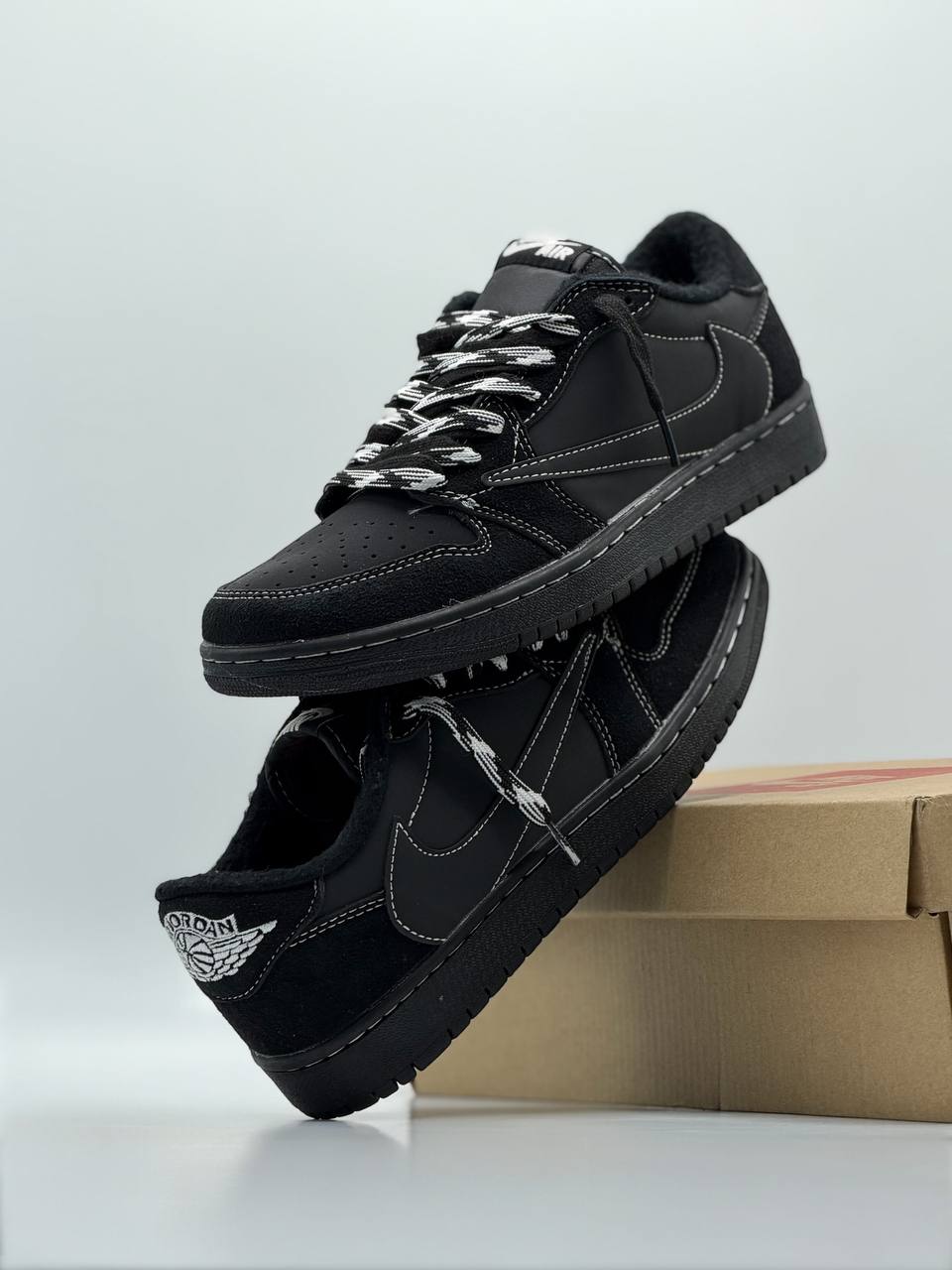 Nike Air Jordan 1 Low OG SP "Travis Scott - Black Phantom" | Negro |
